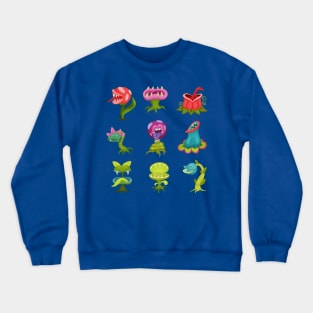 carnivores plants collection Crewneck Sweatshirt